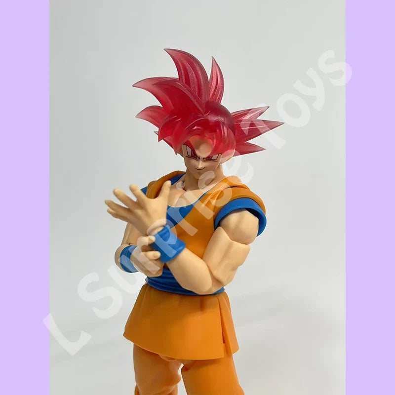 PT CUSTOM Dragon Ball Z Super Saiyan God Ultra Instinct Son Goku Head Accessories Head sculpt Anime Action Figures Toys Gifts