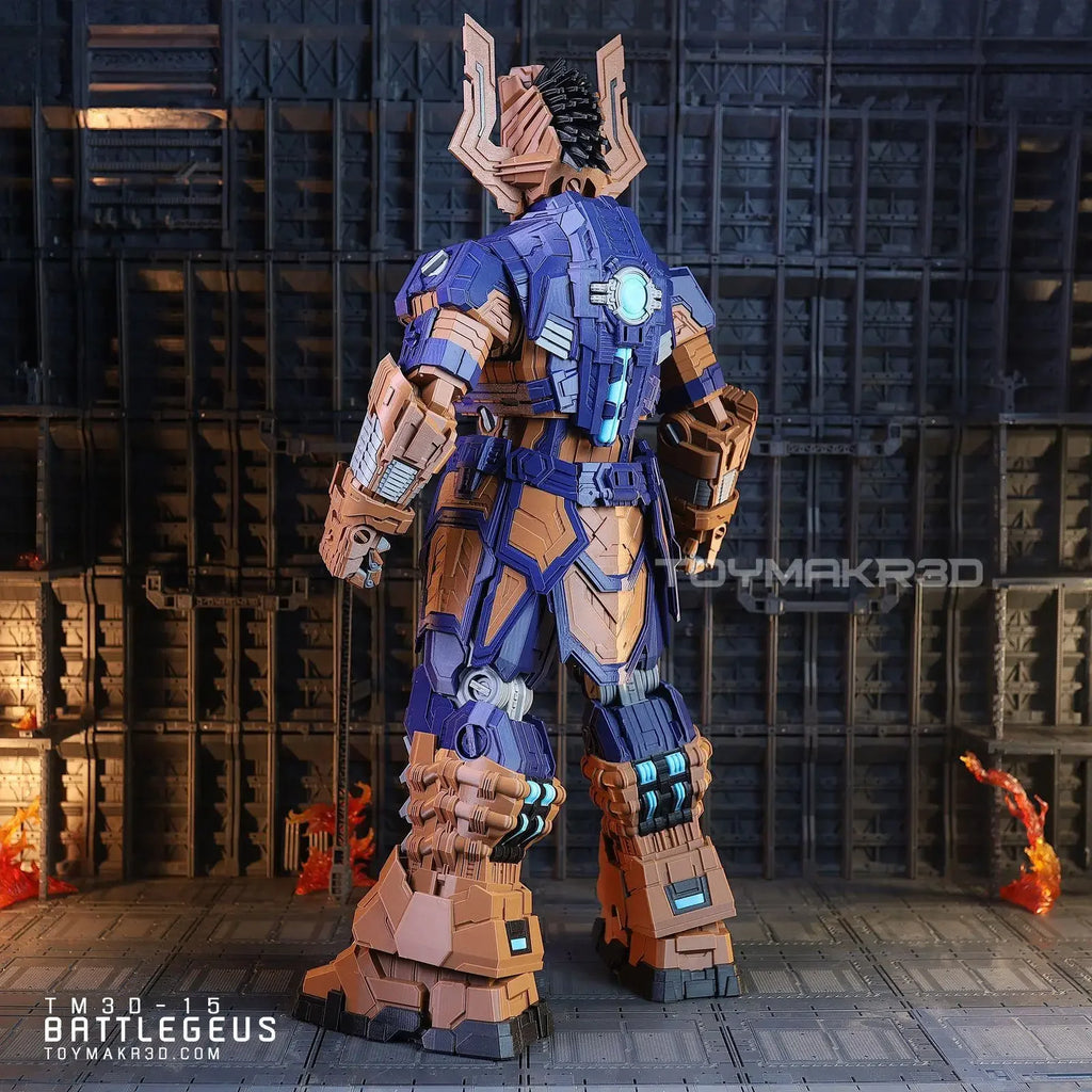 High-quality 3D Printed God of War Mecha Assembled Full-Body Action Figure with Multi-Joint Articulation Collectible Model Toy