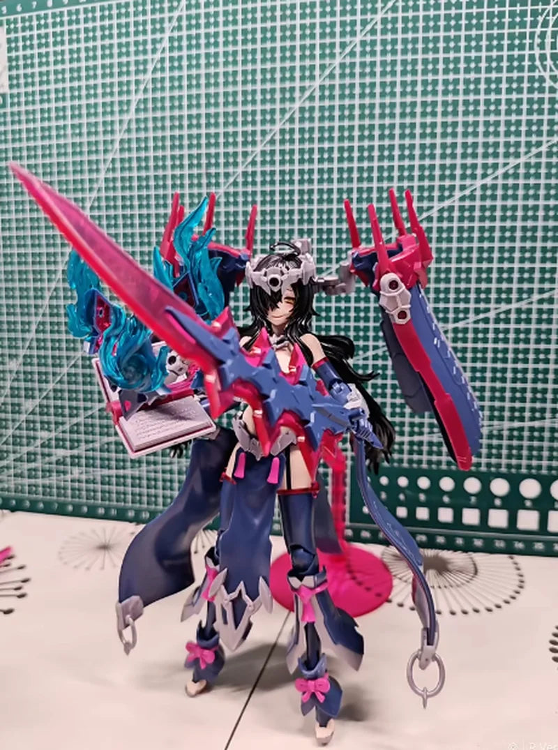 Kotobukiya Original Megami Device Kp702 Auv Tsukuyomi Regalia Action Figure Collection Model Ornaments Toys Gifts For Children