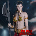 MT2021-08 1/6 Scale Leia Planet Princess Kopfform Kleidung Zubehör Set passend für 12'' PH S12D weibliche Actionfigur Körper