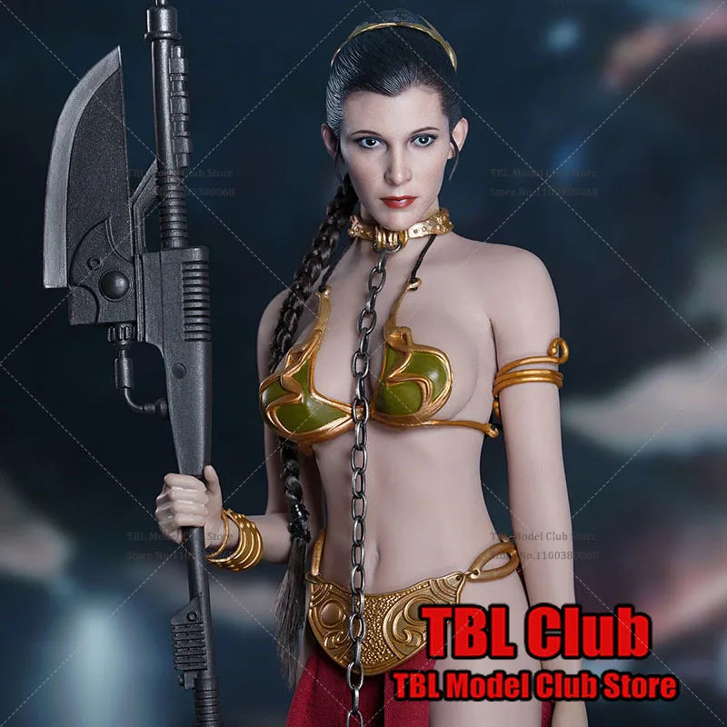 MT2021-08 1/6 Scale Leia Planet Princess Kopfform Kleidung Zubehör Set passend für 12'' PH S12D weibliche Actionfigur Körper