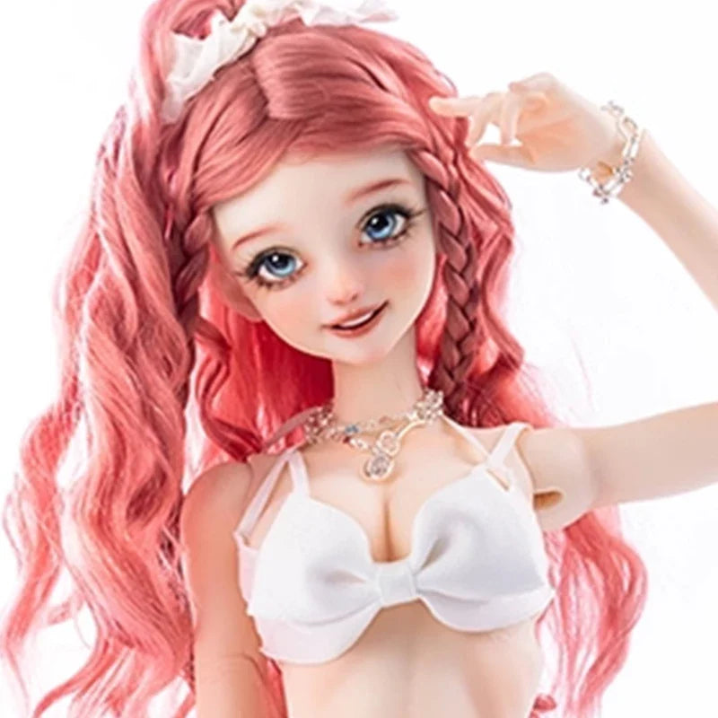 1/4 MianMian Body-Only Figurine (Busty with A Slim Waist) Ball-Jointed Body, Handmade Artistic Unclothed Resin Sculpt