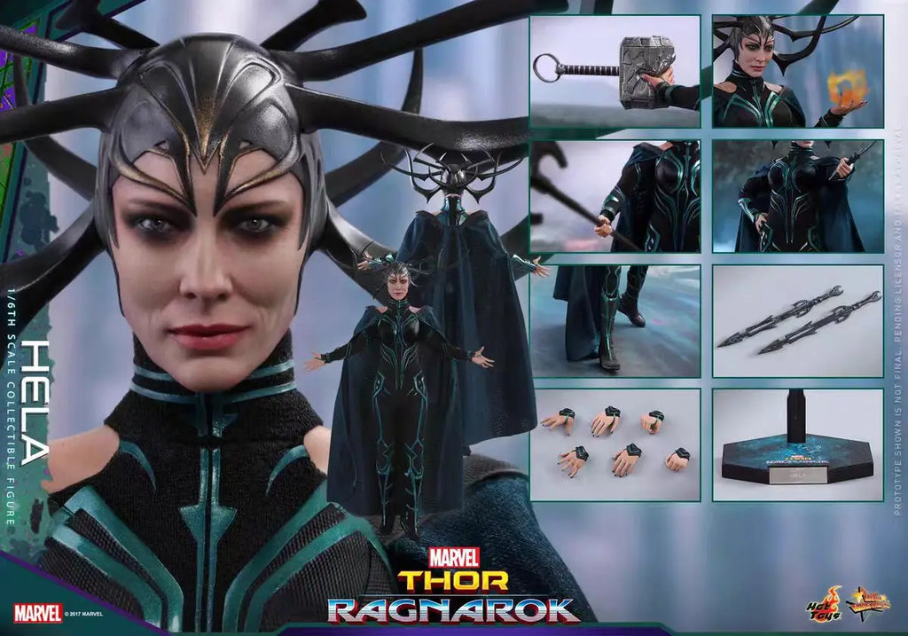 【MT】Hot Toys MMS449 Marvel Thor: Ragnarok Goddess of Death Hela 1:6 Ratio Treasure Doll Model Toys