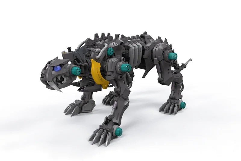 In Stock KOTOBUKIYA Original 1/72 ZOIDS Takara Tomy Highend Master Model WOO2 Fang Tiger Action Figures Toys Gift for Kids