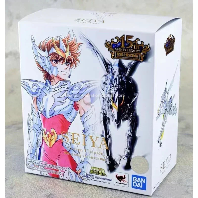 In Stock Bandai Saint Cloth Myth Fifteenth Pegasus Pegasus Chapter Celestial Version Animation Action Figure Model Children Toy