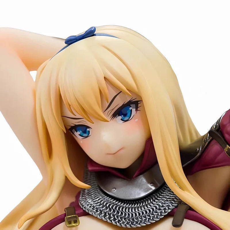Defeated Female Knight Valerie Figure Anime Action Character Peripheral Girl Model Japanese Manga Toy Collection Ornament Gift