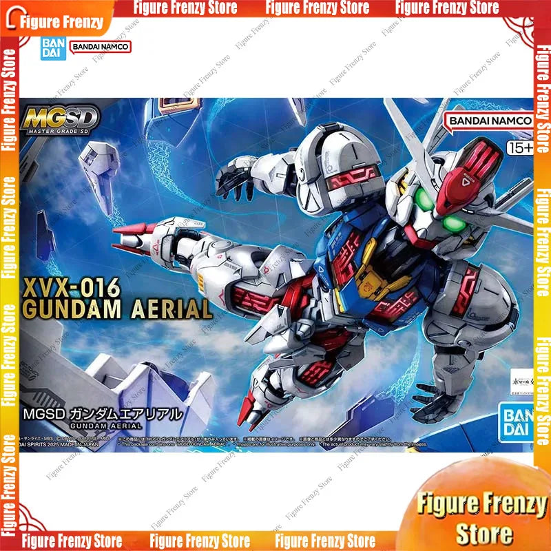 Spot Sale Auf Lager Echtes Bandai Gundam Mol Kit MGSD XVX-016 Gundam Aerial Anime Actionfigur Sammlung Bausatz Jungen Spielzeug
