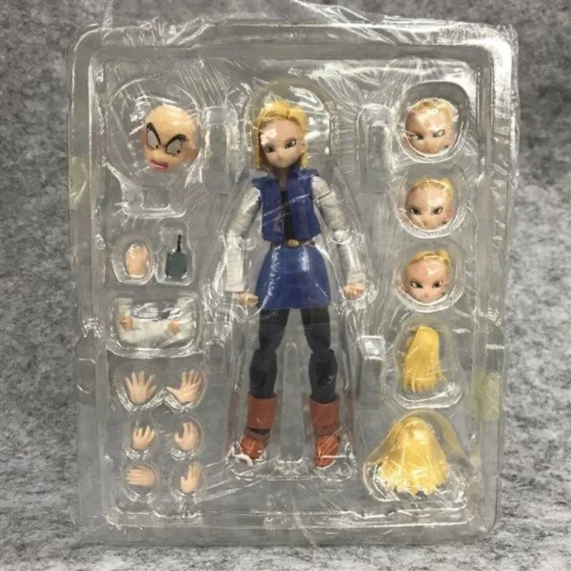 Soul Limited SHF Dragon Ball Artificial Man No. 18 Moving Figure Model Ornament Collection Gift
