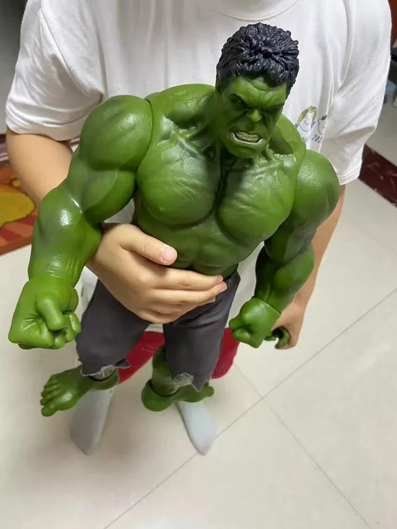 Large size 42CM Legends Hulk Retro Series Movable Action Figure Model Toys Doll Birthday Present Gift For Kids Friends