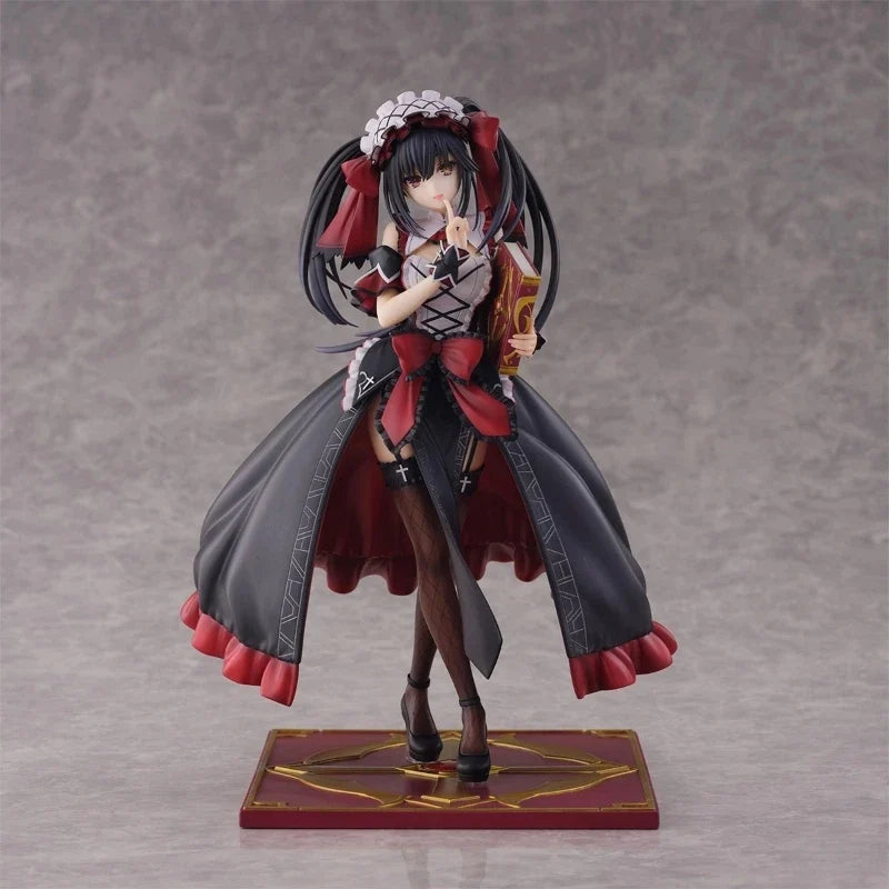 In stock Date A Live Kurumi Tokisaki 'Nibelcole' Anime Figure - Gothic Lolita Spirit Collector Statue Desktop Display Gift