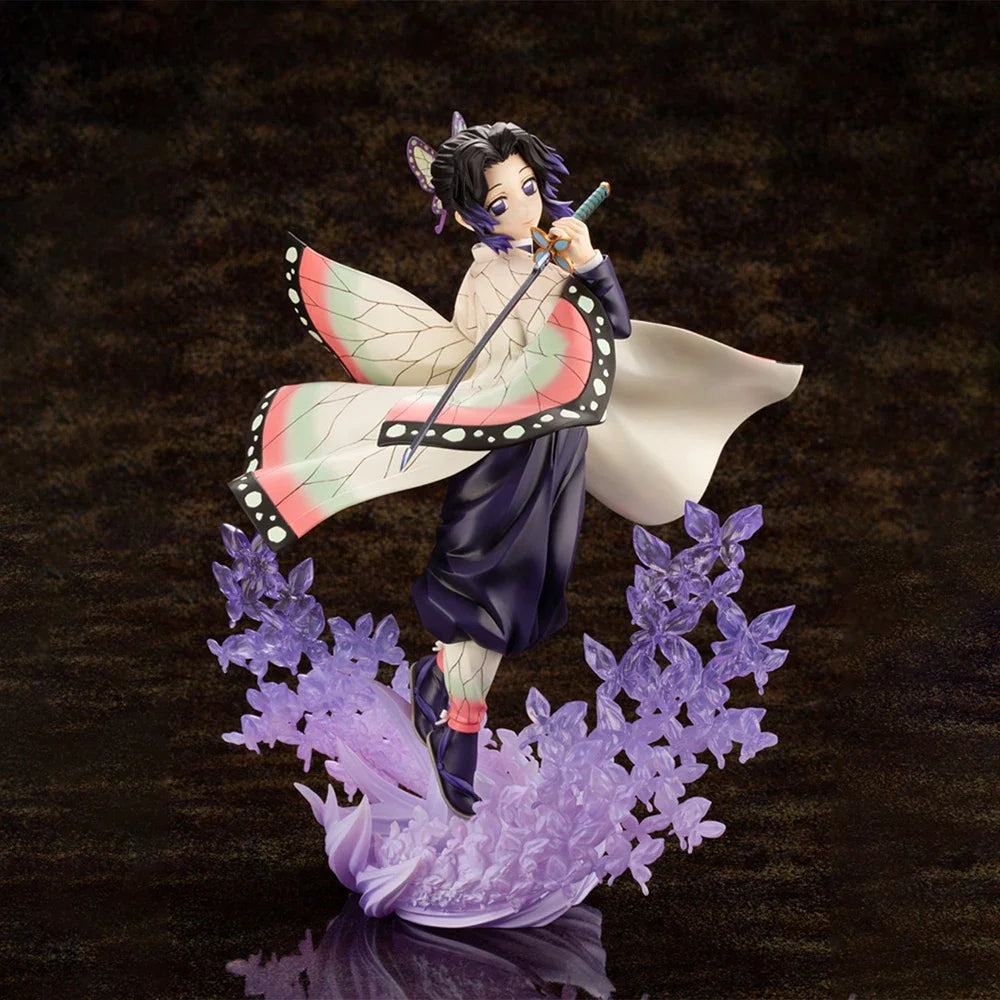 Demon Slayer Kotobukiya ARTFX J Kochou Shinobu Genuine Statue Original Collection Model Anime Figure Action Figure Toys