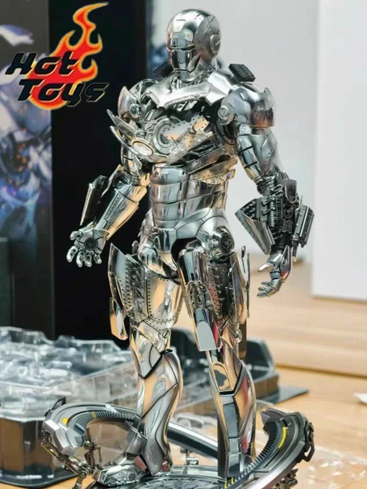 Genuine Hottoys Marvel Ht Figure 1/6 Mms733 Iron Man Mk2 2.0 Mark2 Die Cast Action Figurine Collection Model Customized Doll Toy