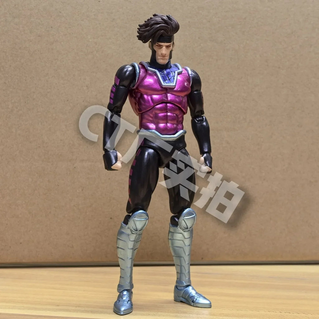 In Stock Ct Toys Gambit Figure Mafex 131 X-Men Wolverine Shf Anime Action Figure Figurine Statue Model Kids Toy Customized Gift