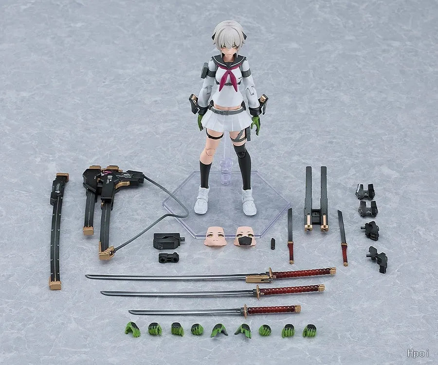 ã€MTã€‘Max Factory GSC PLAMAX High School Girl with Heavy Armor 1 Early Type Assembled Action Figure