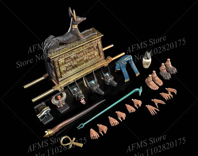 Limited Four Horsemen Studio 1/12 Scale Collectibles Anubis Figure Ancient Egyptian Goddess Bastet Bast 6" Action Figure Soldier