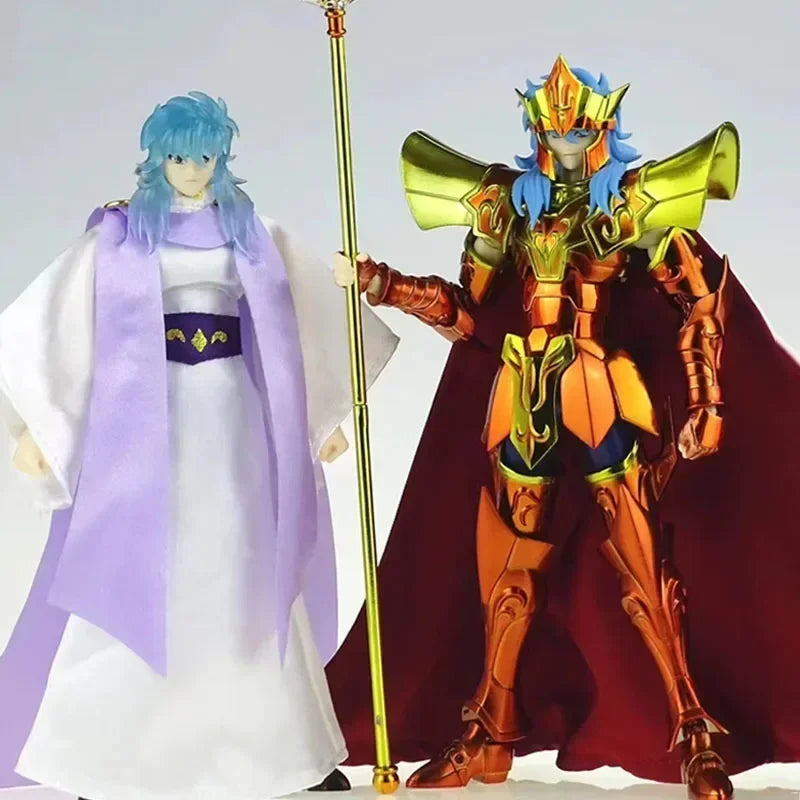 In Stock JM.MST Model Saint Seiya Myth Cloth EXM/EX Poseidon Sea Emperor with Casual Wear Knights of The Zodiac Action Figure