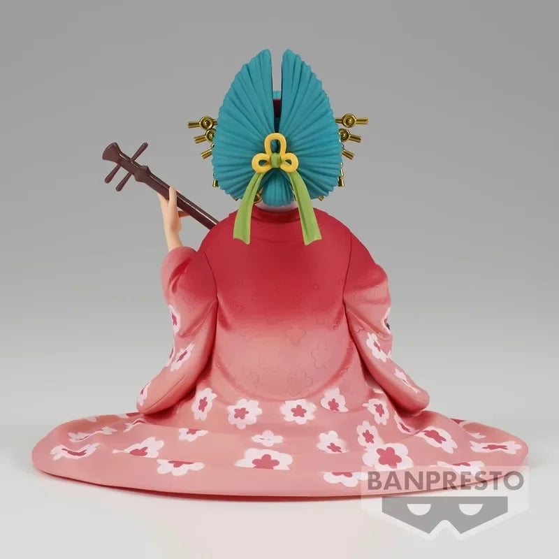 Bandai Original BANPRESTO Anime One Piece Kozuki Hiyori Figures DXF THE GRANDLINE LADY EXTRA KOMURASAKI PVC Action Figure Toys