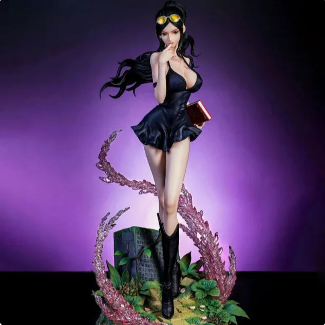 34cm One Piece Anime Figures Nico Robin Hunter Fan Feminine Vibes Series Robin Collectible Model Doll Kids Christmas Gifts Toys