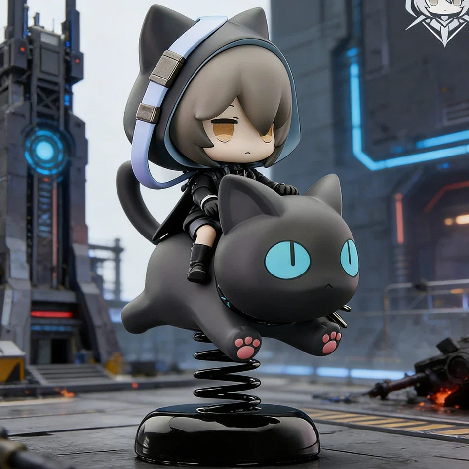 Gift APEX-TOYS Arknights Happy Shake Phantom Gift Q-version Rocking Music Anime Figure PVC Model Collectible for Boys