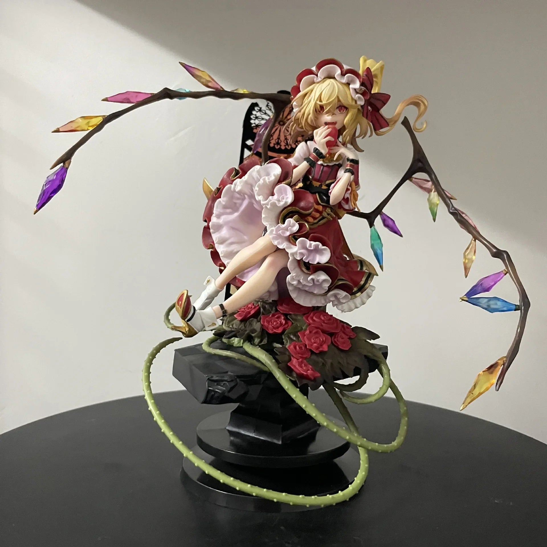 Touhou Project Remilia Scarlet Flandre Scarlet 1/8 Girls Toys Japanese Anime PVC Action Figure Toy Game Collectible Model Doll