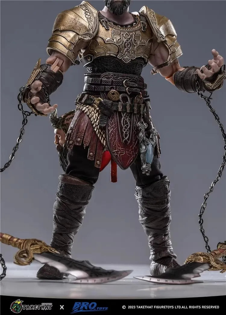 【In Stock】Takehat Brotoys Tb001 God Of War Kratos Action Figures Anime Model Toys Collection Gifts