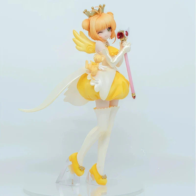 New Kids Gifts Anime Card Captor Figure Kinomoto Sakura Figures Action Models Statue Collection Doll Toys Desk Decoration