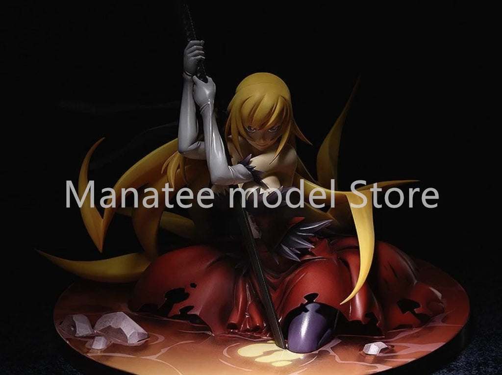 100% Original oshino shinobu PVC Action Figure Anime Model Toys Figure Collection Doll Gift