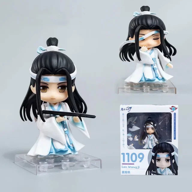 Mo Dao Zu Shi Anime Figure Toys Wei Wuxian Yi Ling Lao Zu Figurine Lan WangJi PVC Action Figure Collectible Model Toy Doll 27cm