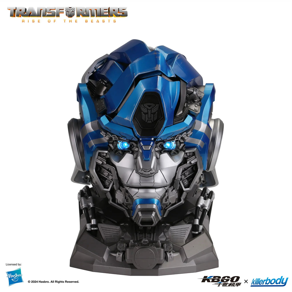 Transformers Mirage Speaking Sound Helmet With LED Light By Touch Control