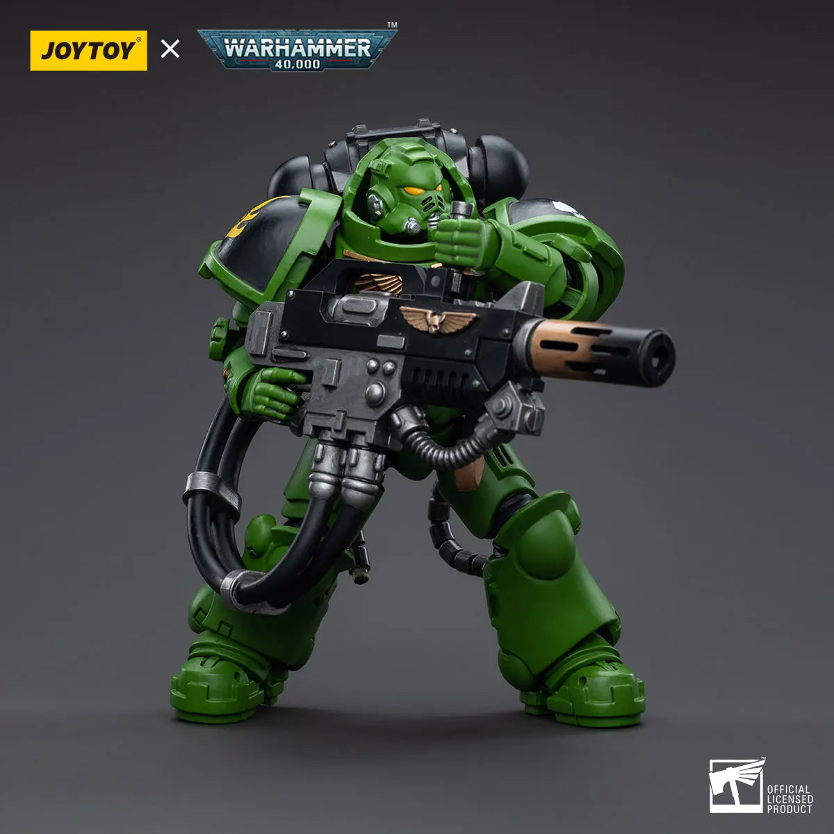 Pre-Order] JOYTOY Warhammer 40K Salamanders  Captain Adrax Agatone Eradicators Brother T'Kren Sergeant Bragar Action Figure Toys