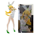 Original in Stock FuRyu BiCute Bunnies Sword Art Online Leafa Anime Figure Action Figure Collection Model Decoration Kawaii