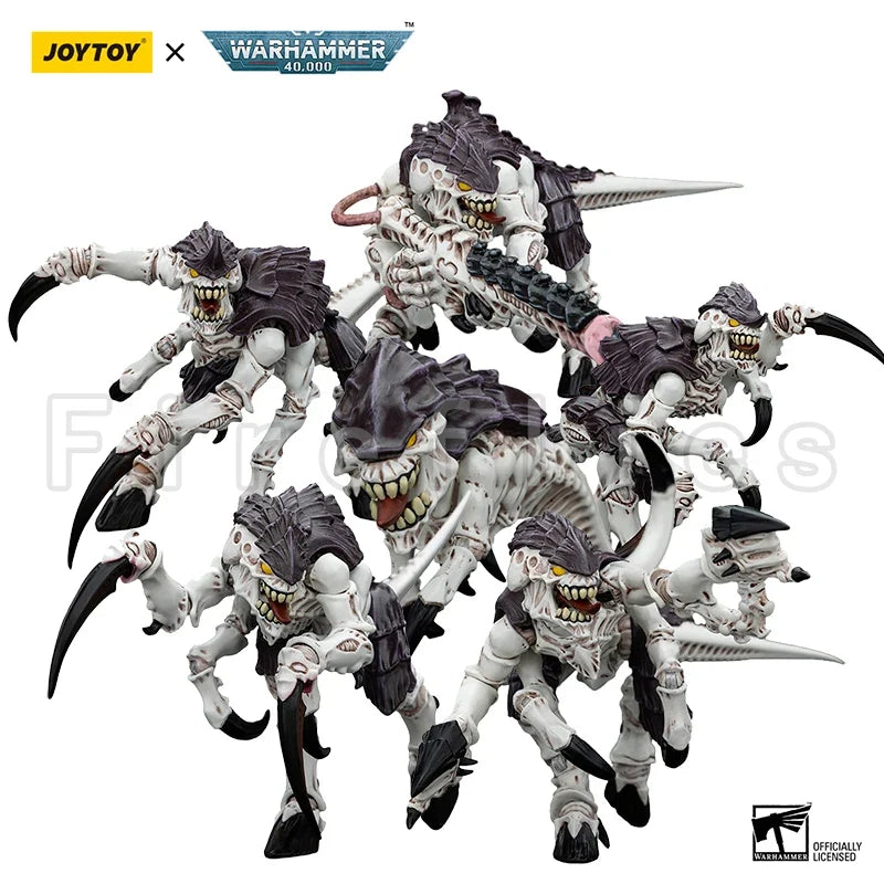 1/18 JOYTOY Action Figure 40K Tyranids Hive Fleet Leviathan Hormagaunt Termagant Ripper Anime Model Toy