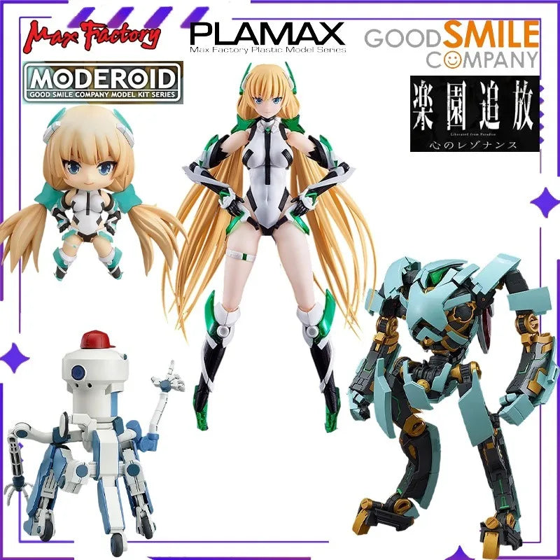 Max Factory Original PLAMAX Freizeitpark Chase - Expert From Paradise Engel Balzac Bewegliche Puppe Modell Figur Spielzeug Geschenk
