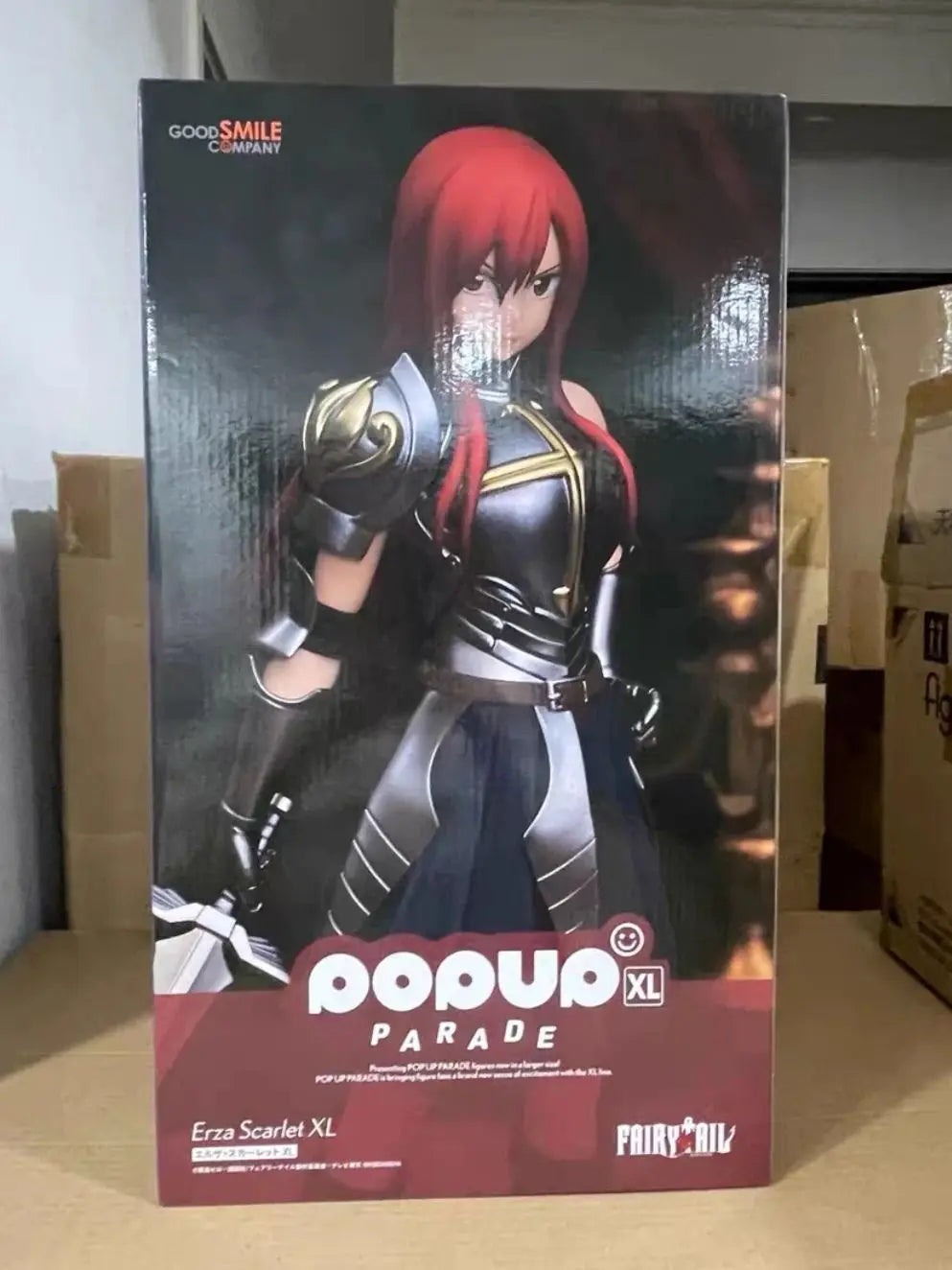 Original Brandneu Sofort Lieferbar Offizieller GSC POP UP PARADE XL Erza Scarlet Fairy Tail Final Season Figur Sammlerstück Geschenk