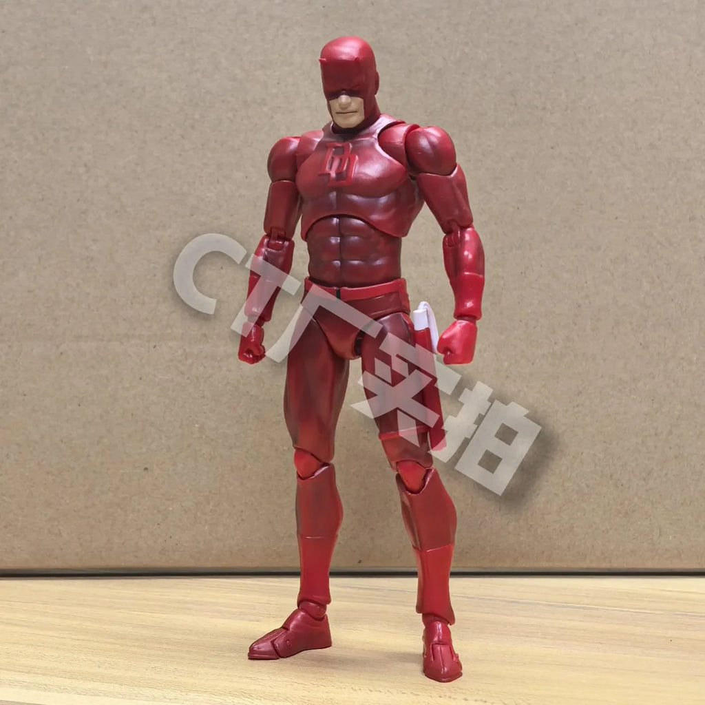 in stock Ct Toys Daredevil Action Figure Mafex 223 Shf Comic-Style PVC Figurines Statue for Collection And Desk Decoration Gifts