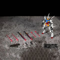 Black Trojan MG 1/100 Transformation Steel Wire Double Antenna Style RX-78-2 Unicorn Figures Assembled Model Mecha Toy gifts