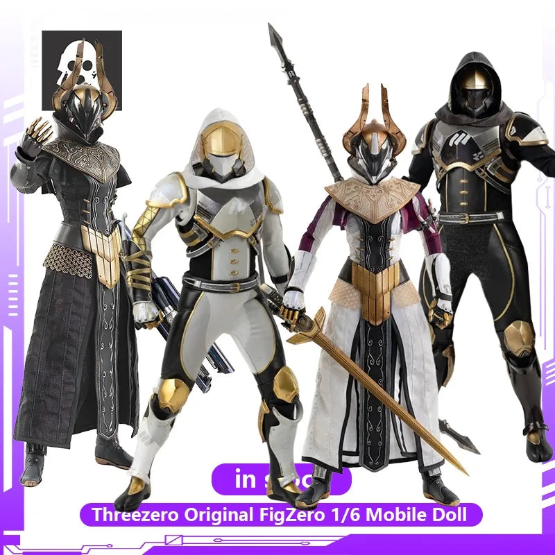 Threezero Original 1/6 Destiny 2 Finished Movable Doll Game Action Characters Boys and Girls Toys Warlock Hunter Collection Gift