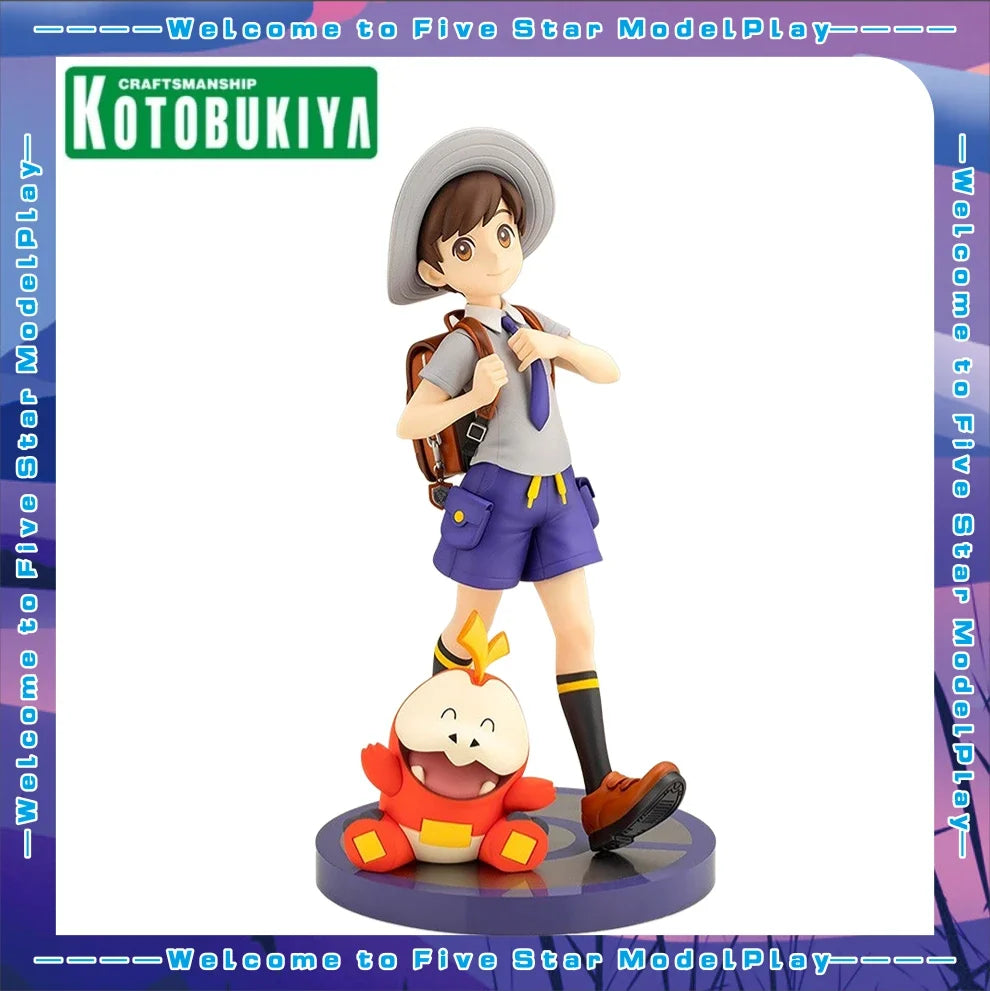 In Stock Original KOTOBUKIYA ARTFX J  Series Xiaochun + Hokage Crocodile Anime Doll Figure Model Toys Gifts