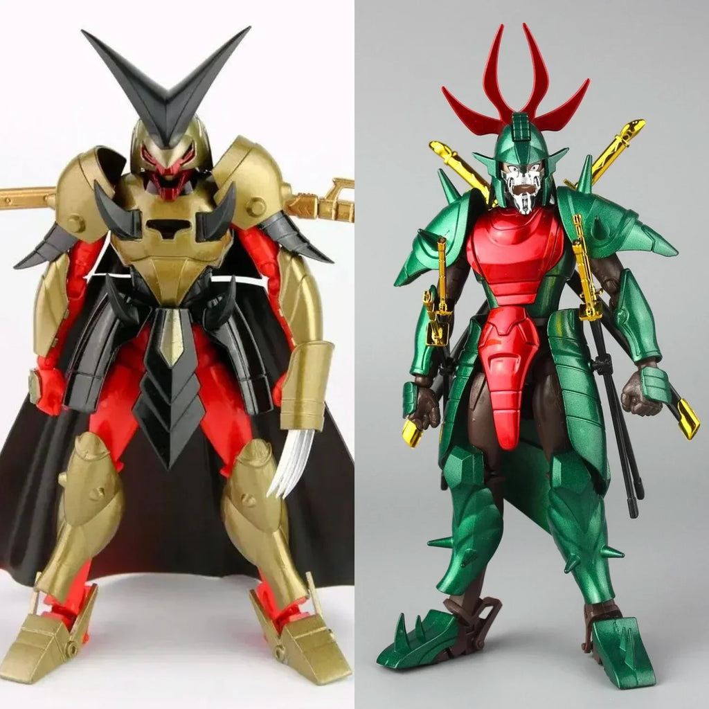 In Stock Lutoys Model Yoroiden Samurai Troopers / Ronin Warriors Dark Warrior Poison Demon General Action Figures Gift