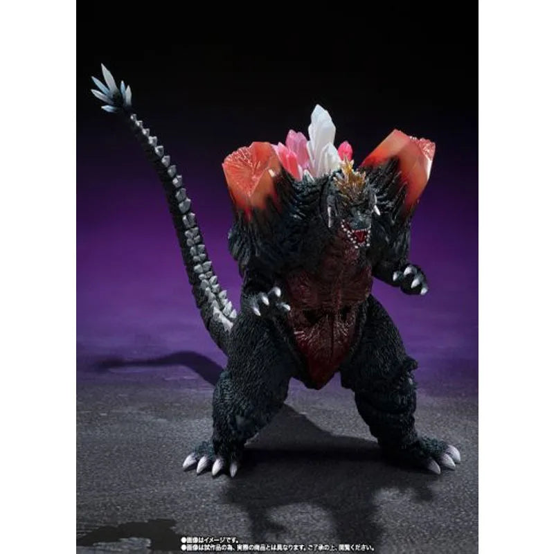 Bandai Original S.H.MonsterArts Godzilla Vs Space Godzilla Space Godzilla Fukuoka Duel Edition Model Toys Model Gifts for Boys