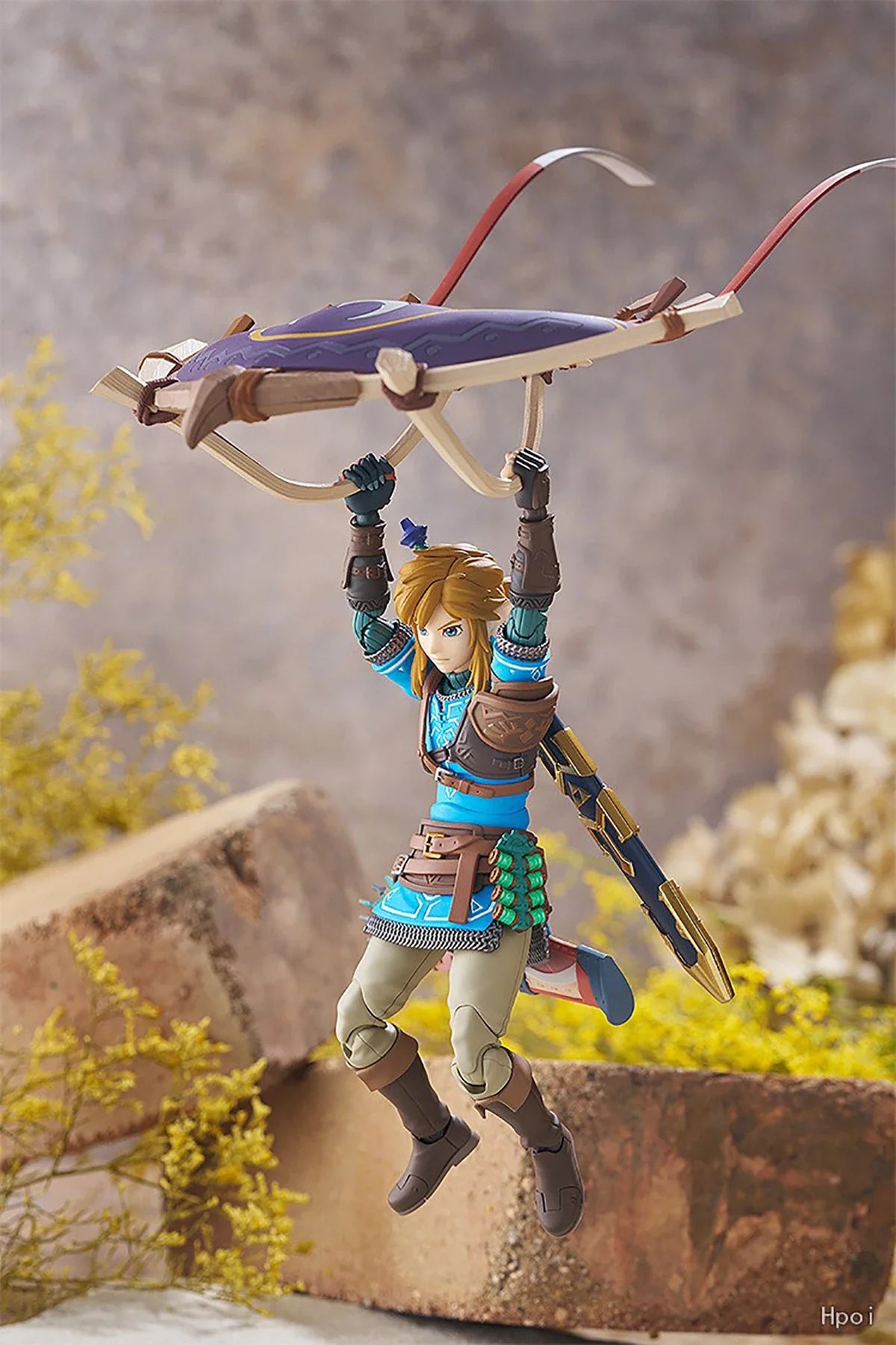 Original Genuine Max Factory GSC Action/Dolls Figma (#626-DX) Zelda No Densetsu: Tears of The Kingdom Link H=150mm Action Figure