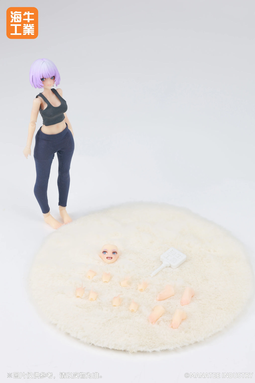 IN STOCK MANATEE INDUSTRY 1/12 Scale Collectible Figure Inanna Lively Cute Yoga Sports Girl 6Inch Women Soldier Action Model Toy