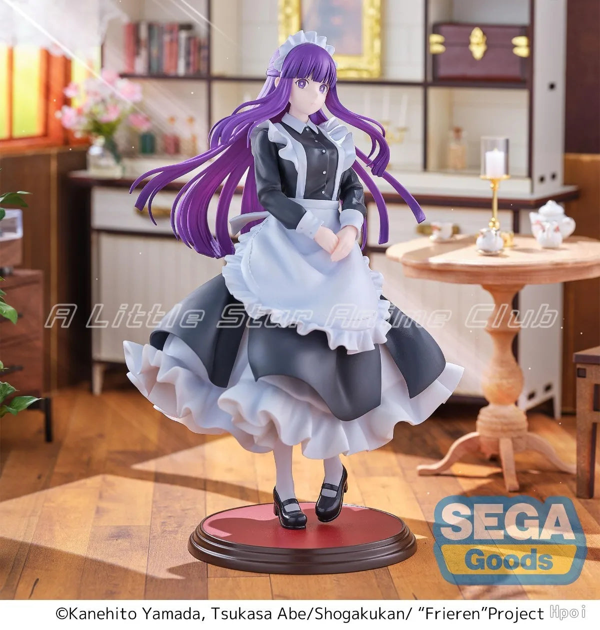 In Stock Original SEGA Luminasta Frieren:Beyond Journey's End Fern Maid Outfit Animation Figures Model Collection Ornaments Toy