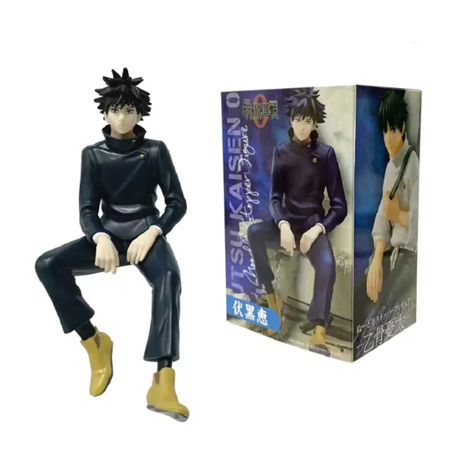 10cm Jujutsu Kaisen Mini Figures Satoru Gojo Figure Action Geto Suguru Figurine Q Version Anime Model PVC Collection Toys Statue