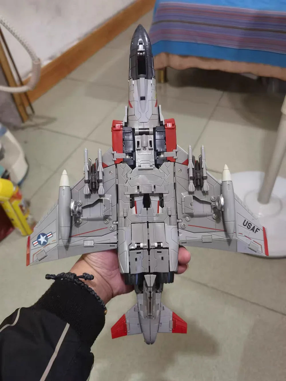 Transformation Toys Thunder Warrior SX01 Starscream Action Figure Deformation Model Robot Blitzwing Hornet Gaiden Lightning