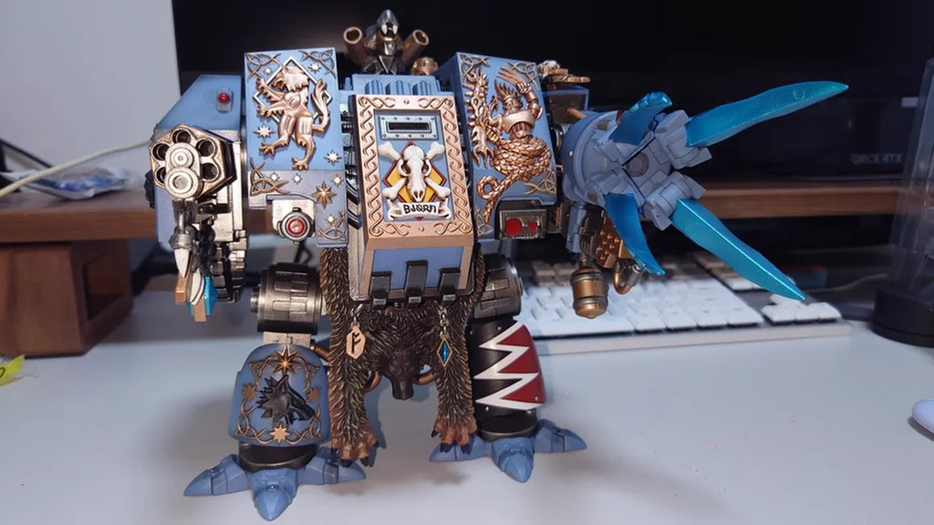 In Stock Joytoy 40k Space Wolves Bjorn Action Figure Doll Decoration Gift Series Charm Collection Original Model Pretty Cure