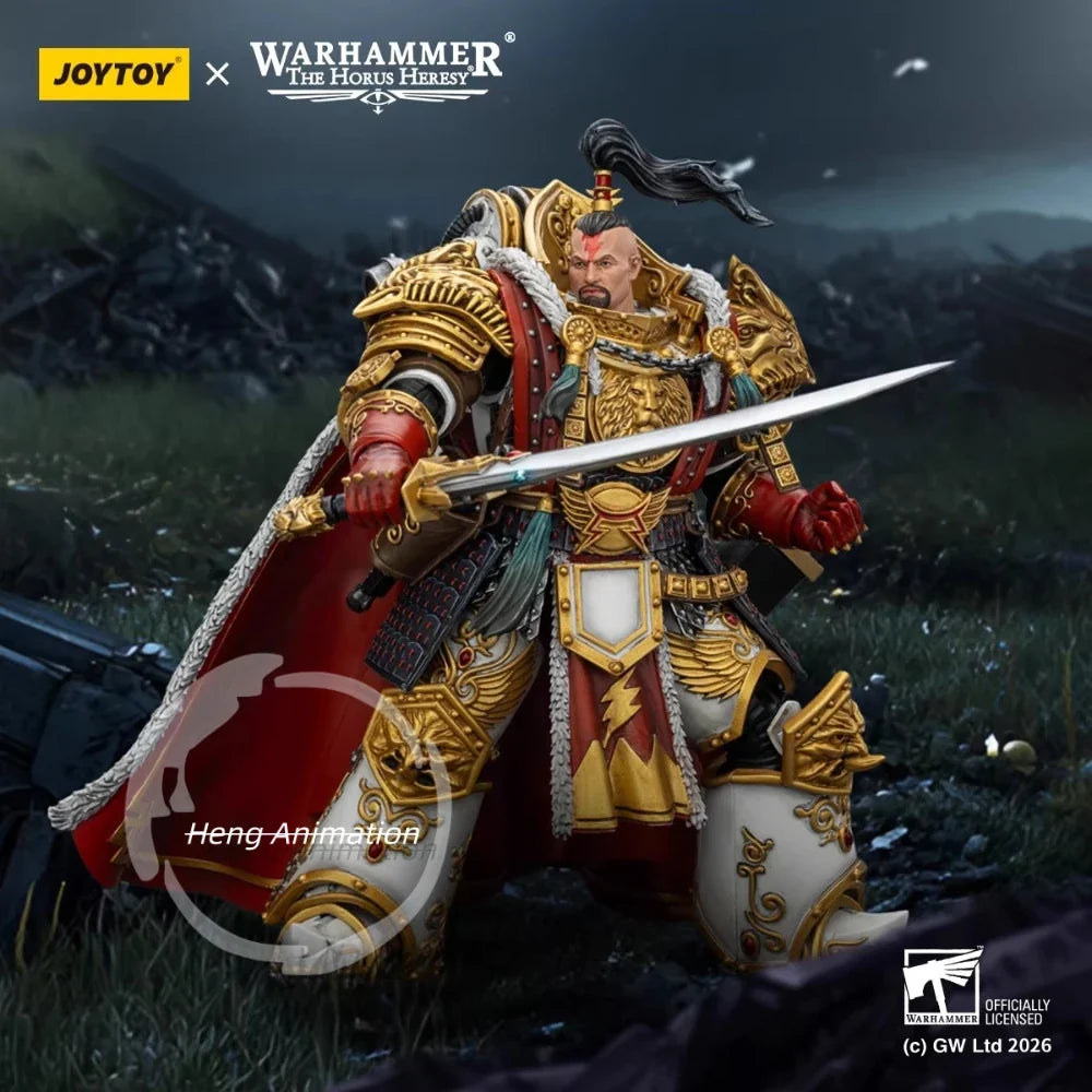 JOYTOY Dark Source 40K 1/18 White Scars Chapter Jaghatai Khan JT03363 Articulated Cool Action Figure Collection