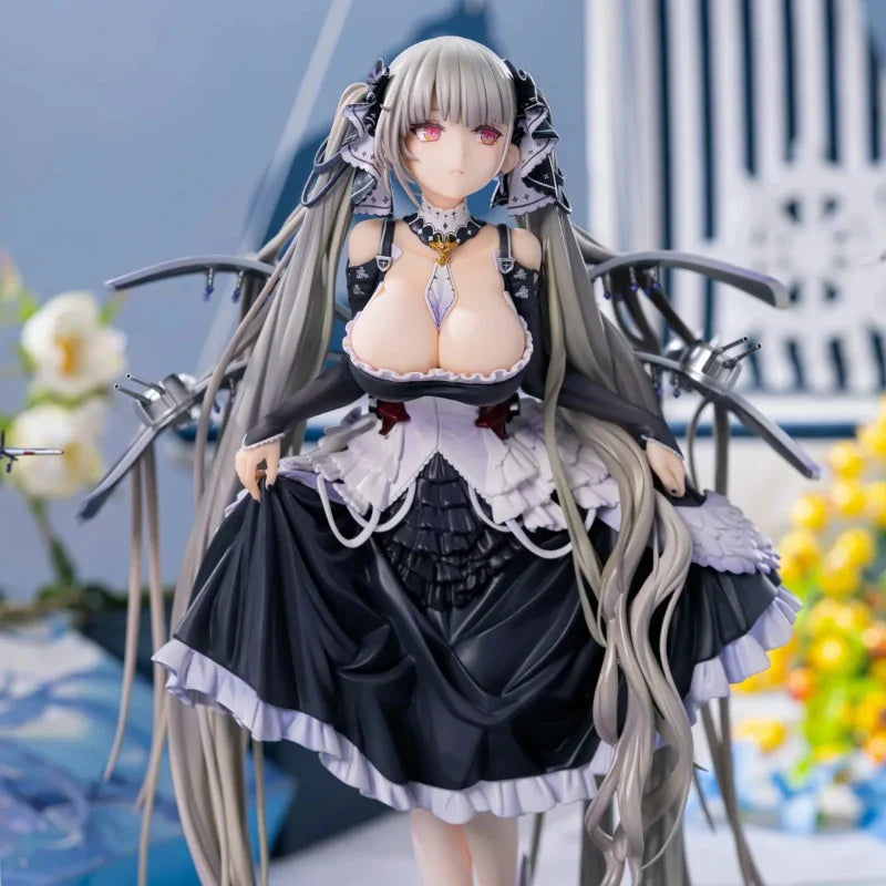 Auf Lager Azur Lane Formidable Maid Actionfigur Anime Spiel Peripherie Figur Sammlerstück Modell Schreibtisch Ornament Geburtstagsgeschenk