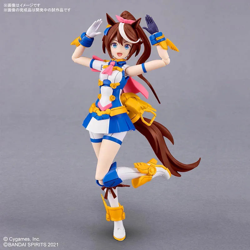 Bandai Umamusume Pretty Derby Model Kit 30MS Tokai Teio Anime Figures Action Figure Building Kit Collectibles Toys For Boys Gift