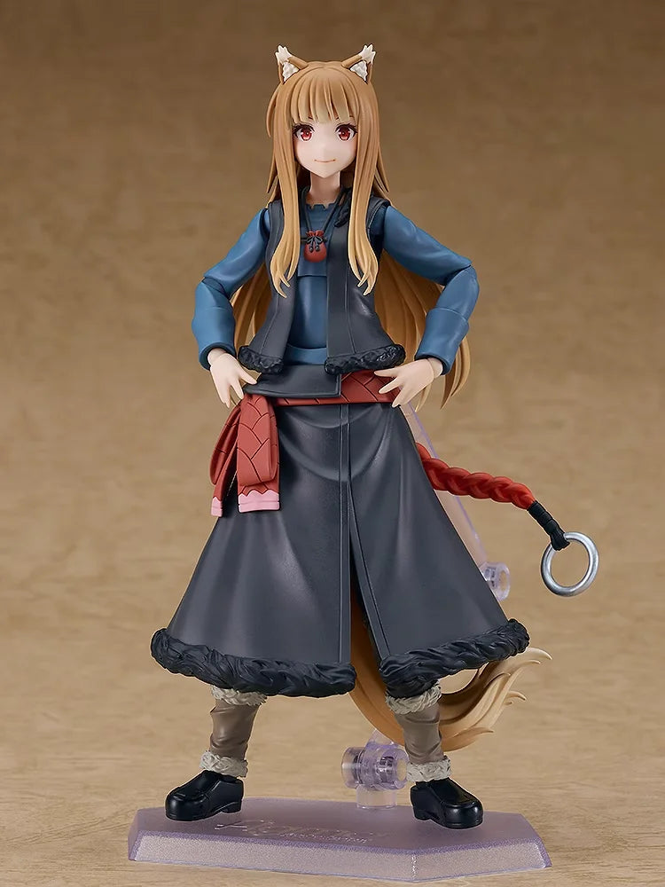 Original Figma Holo 647 Spice and Wolf MERCHANT MEETS THE WISE WOLF Action Figure Toys Movable PVC Model Collection Doll
